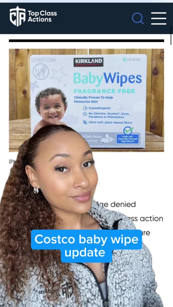 Follow us for updates on this! 😉 #Cotsco #Babywipes #KirklandSignature #Consumer #ClassAction #ParentAlert