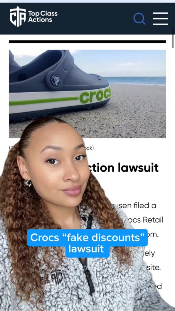 🛍️💲🔍 Have you noticed this happening with other retailers?! #Crocs #FalseDiscounts #Consumer #ClassAction #OnlineShopping