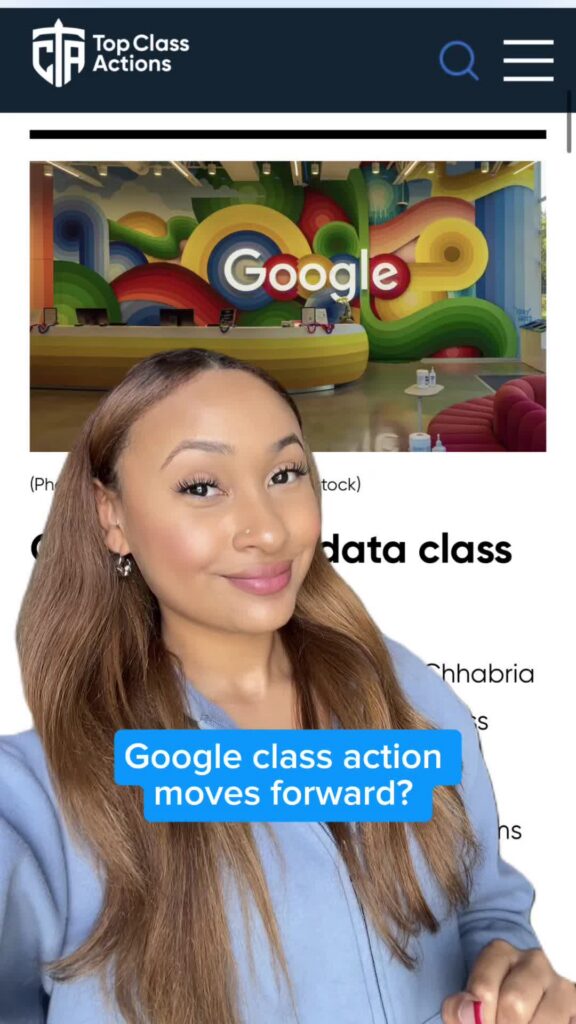 💻🔍 Think this class action affects you? #Google #PrivacyViolation #Consumer #ClassAction