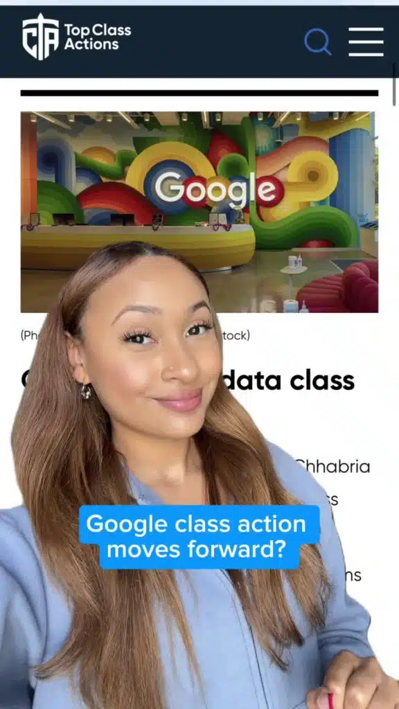 💻🔍 Think this class action affects you? #Google #PrivacyViolation #Consumer #ClassAction