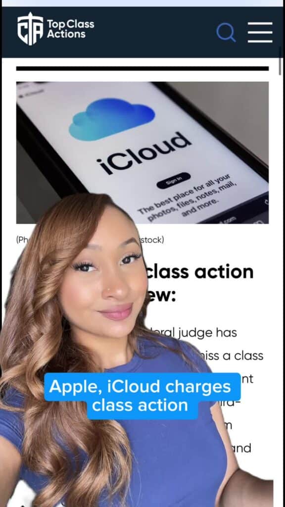 ☁️📲‼️ Be sure to give us a follow for updates on this one! #Apple #iPhone #iCloud #Consumer #ClassAction #Overcharged