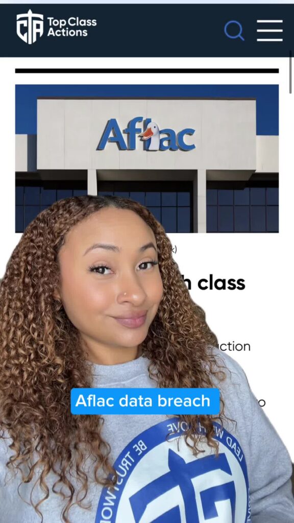 🦆⚠️ Think you were affected by this data breach? #Aflac #DataBreach #Consumer #ClassAction