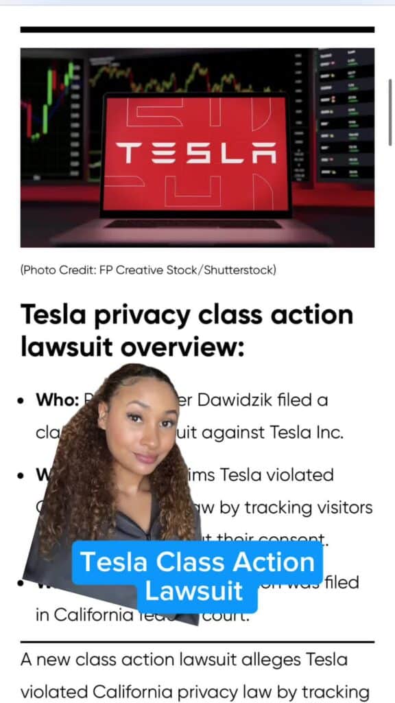 Give us a follow for updates on this case! 🔗 in bio for the full article. #Tesla #Consumer #AutoNews #ClassAction