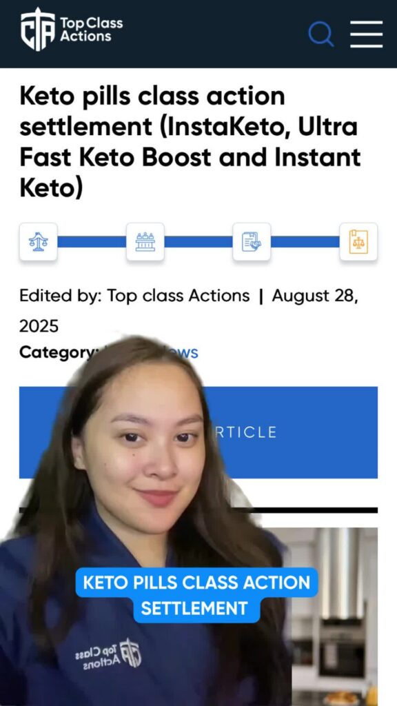 Get your share! 💸 A $200K settlement has been reached for those who bought falsely advertised keto pills. #KetoPills #Diet