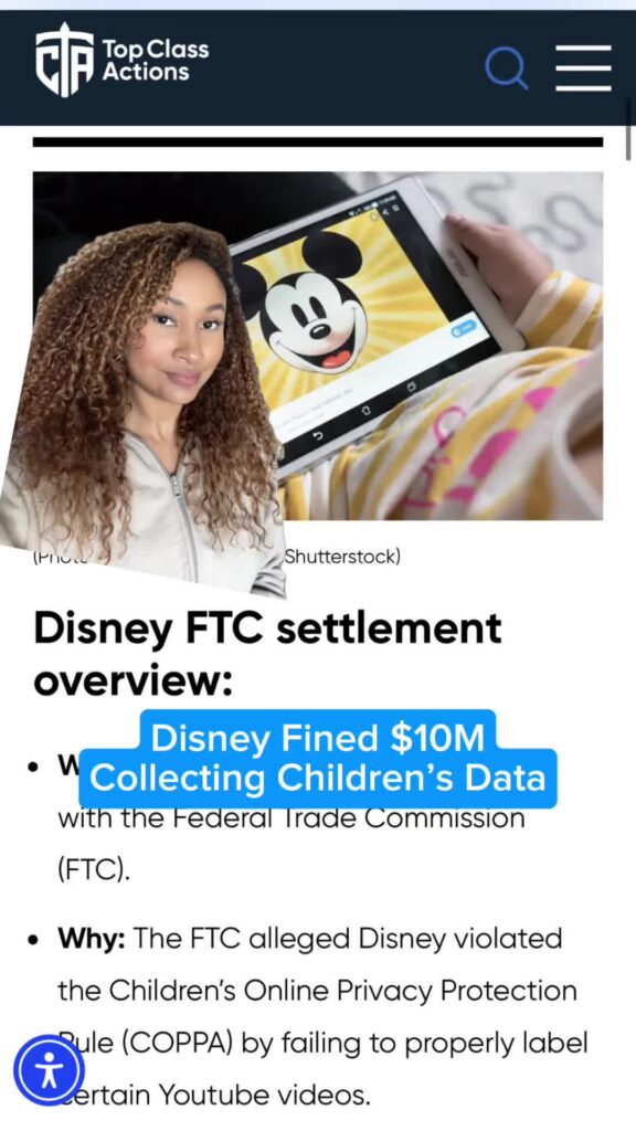 🧒📲 This topic is something to keep your eyes on! Share this video with a parent. #Parents #Disney #YouTubeForKids #ClassAction