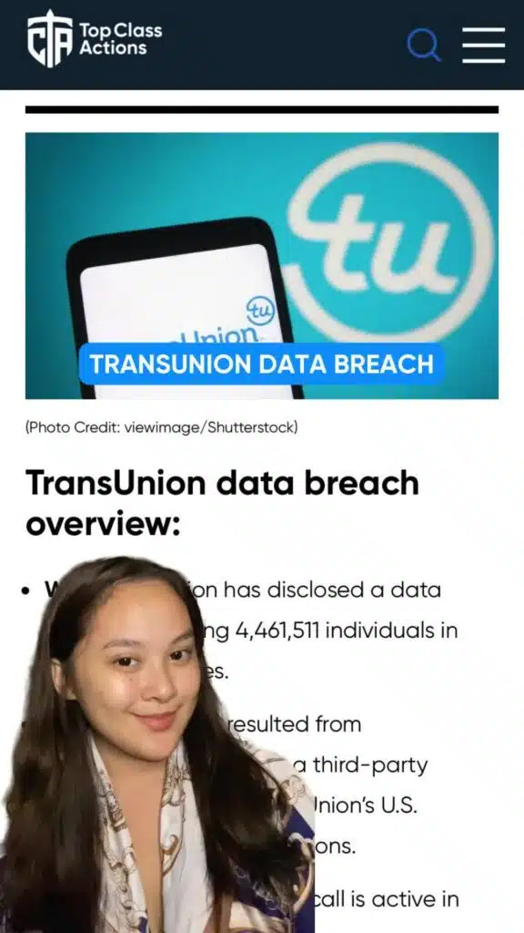 Heads up, Americans! 🚨 A TransUnion data breach linked to Salesforce has exposed the personal info of 4.4 million people.