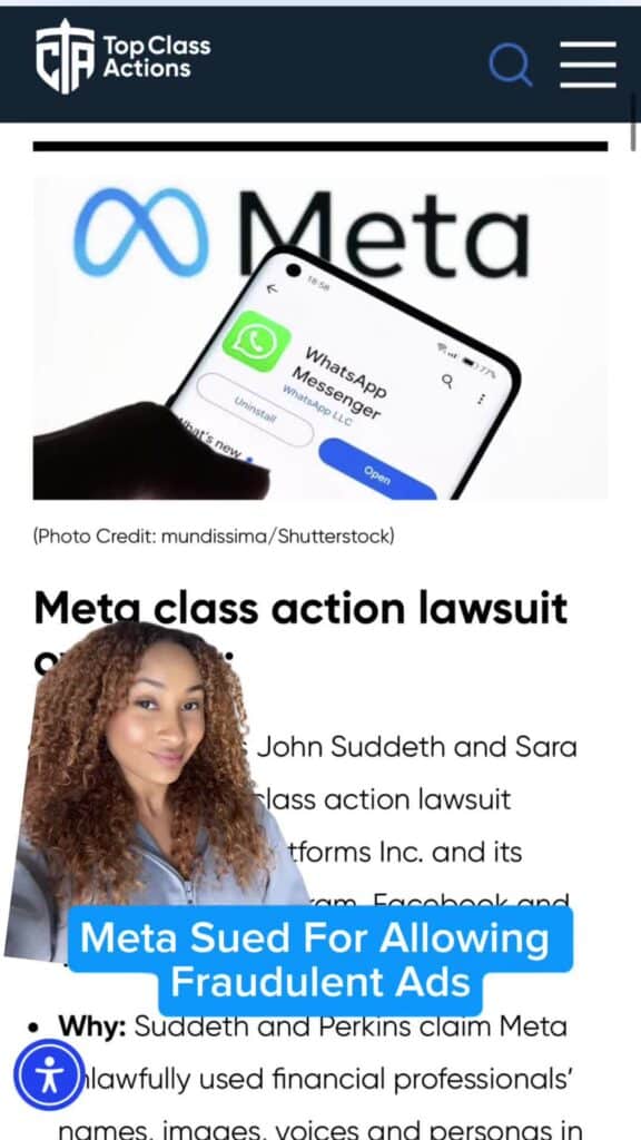 Do you feel like you can't trust ads anymore? 🤔 Share your thoughts on Meta allegedly allowing fraudulent activity!👇 #AdTrust