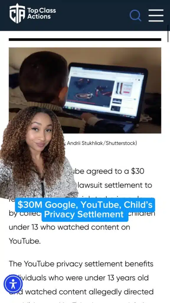 💰📲 Share this with a parent or friend that needs to hear this! #YouTube #Google #ClassActionSettlement #SettlementMoney #Free