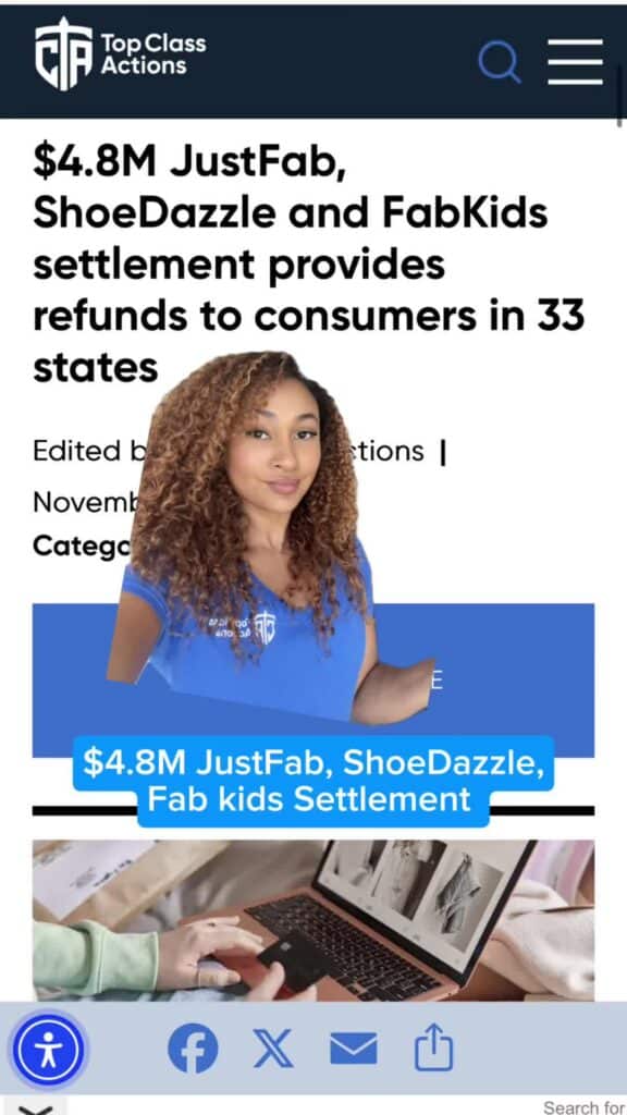 🤑🛍️ Share this video with a friend! #ShoeDazzle #JustFab #FabKids #ClassActionSettlement #EarnMoneyOnline
