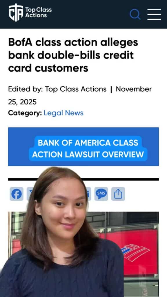 Are you a BofA cardholder? If you are, check your transaction history. Then tap the Link in Bio to see