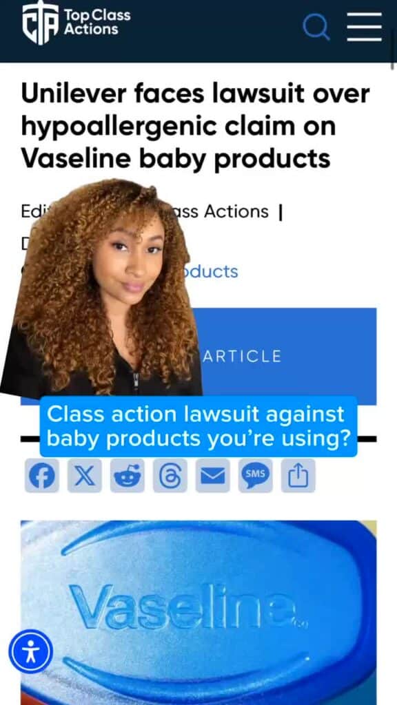 Parents! ??? Share this with someone who needs to hear it! #Huggies #Vaseline #ClassAction #Consumer