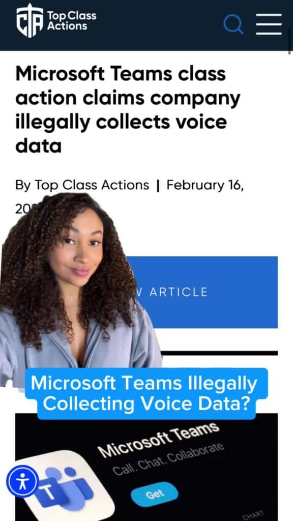 📲 Visit the link in our bio to learn more about this class action lawsuit and what it could mean