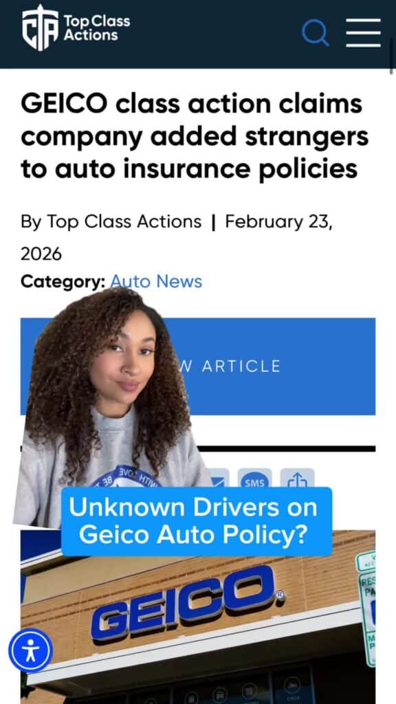 🧾🔍 Were you a GEICO customer? What are your thoughts on this class action? Let us know in the comments!