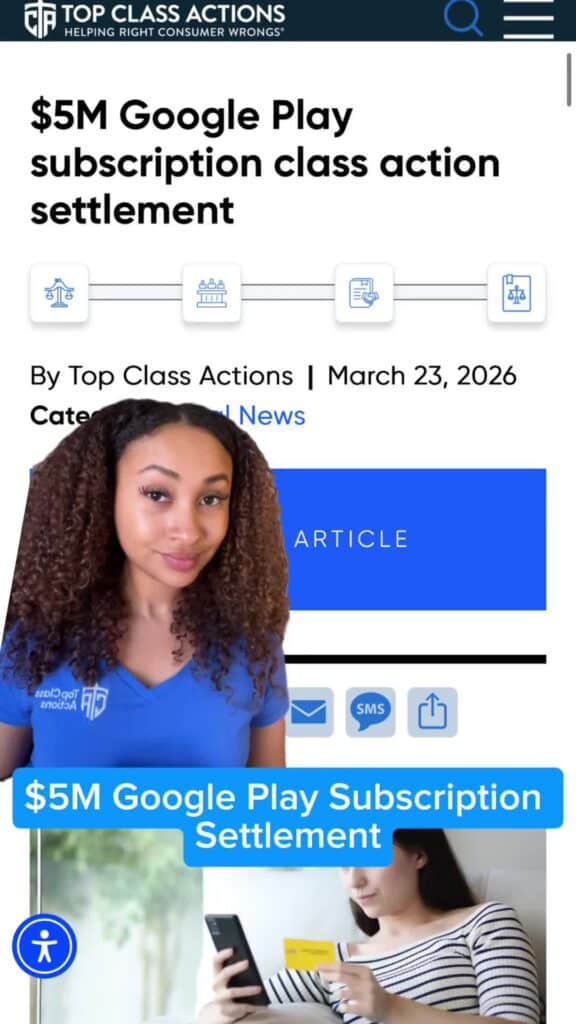 💸📲 Did you have a Google Play subscription? Visit the link in our bio to see if you qualify to
