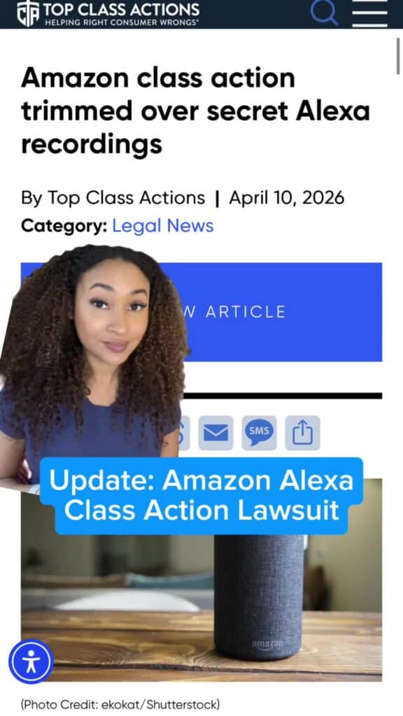 How do you feel about the judge's decision? Let us know in the comments! 👇 #Amazon #AmazonAlexa #ClassAction #Consumer
