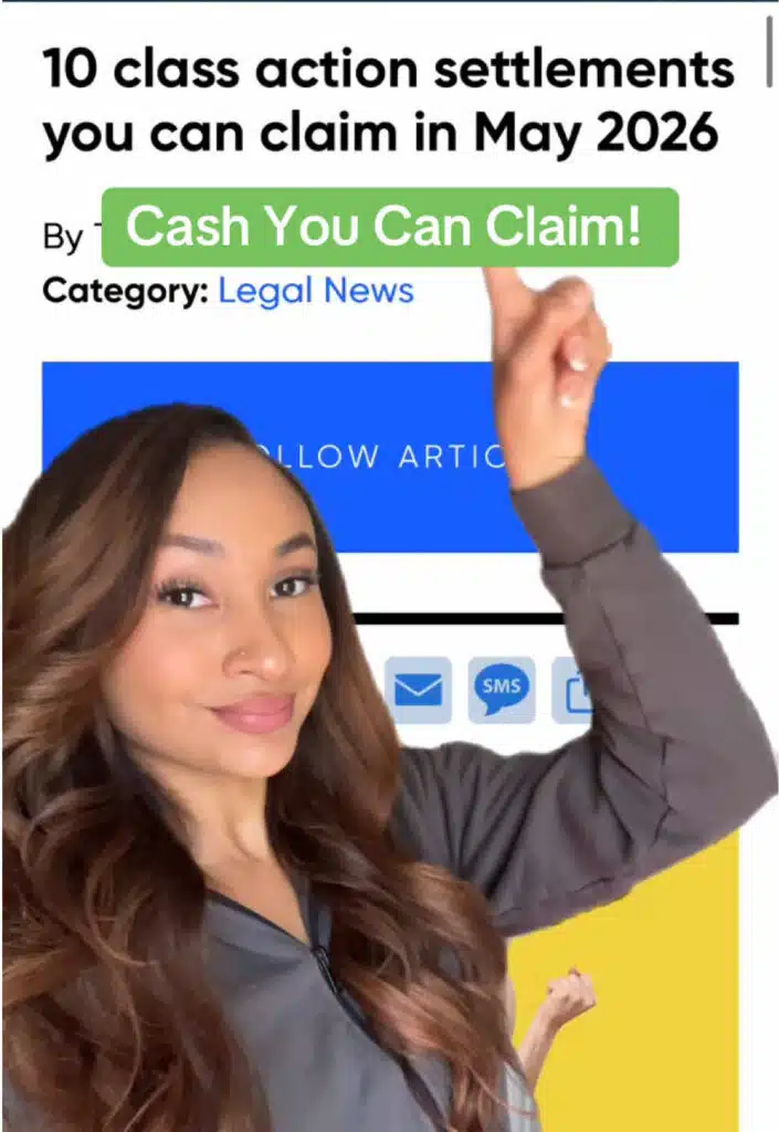 Visit the link in our bio to claim your share! 💰 #ClassAction #SettlementAlert #Cash #Money #Free