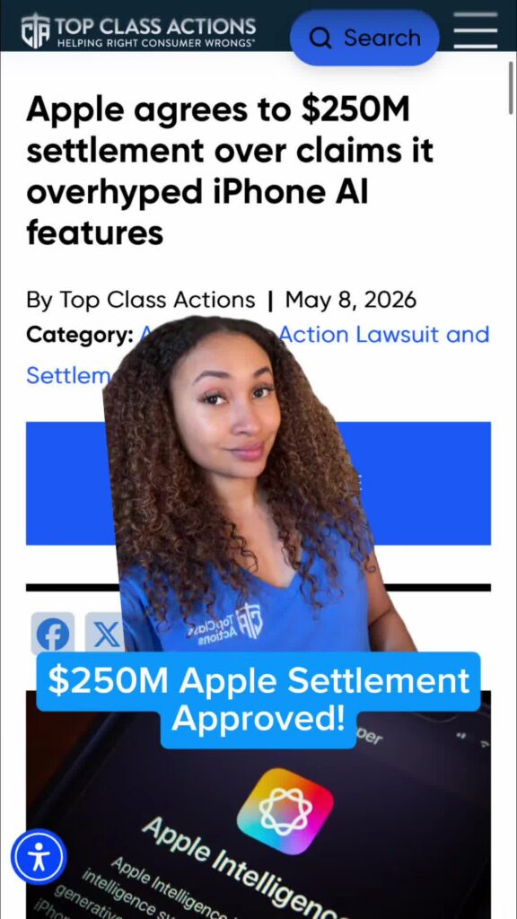 Give us a follow to be one of the first to know when the settlement claim form opens! 👀💰 #ClassAction