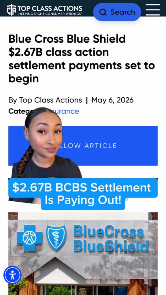 Did you receive a payment from the BILLION-dollar Blue Cross Blue Shield settlement yet? 💰👀 If so, let us know
