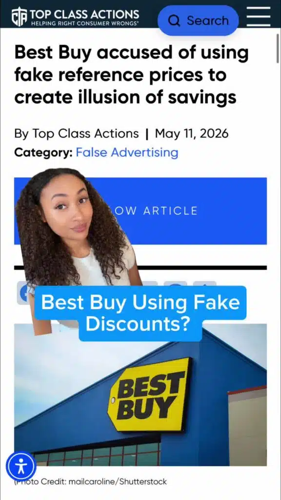 Save this video and give us a follow for updates—especially if you have an Insignia TV! 📺👀 #BestBuy #ConsumerRights #ClassAction