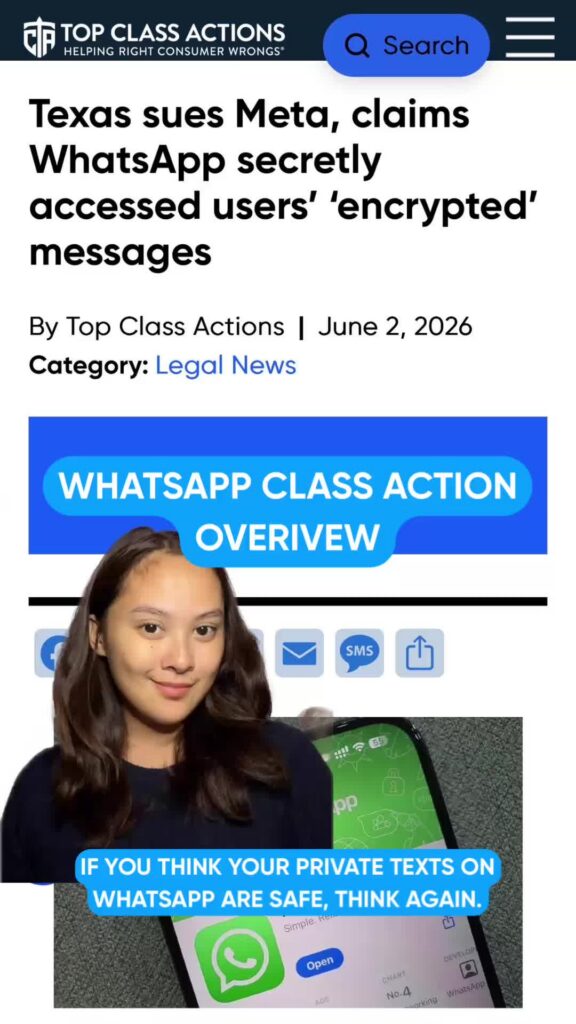 Your "private" messages might not be so private. 😱 The state claims employees and third-party contractors can actually access user