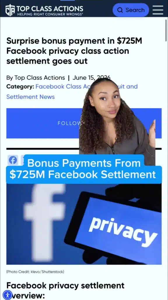 How much was your bonus payment? Follow us for the latest class action settlement updates, payouts, and fact checks. #SettlementMoney