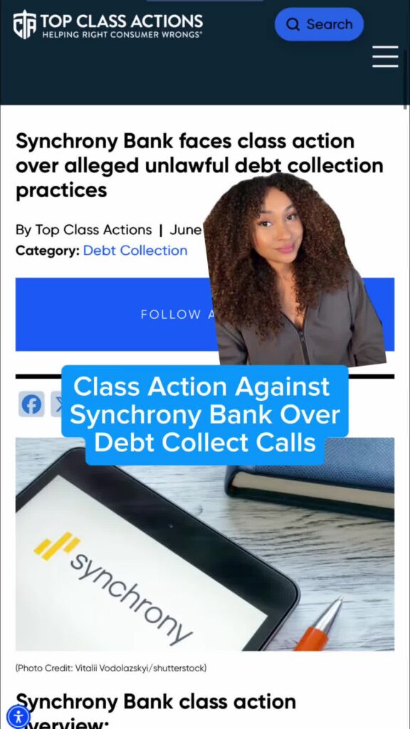 Received multiple robocalls from Synchrony Bank? A settlement could be on the way. Follow us for updates on this case!