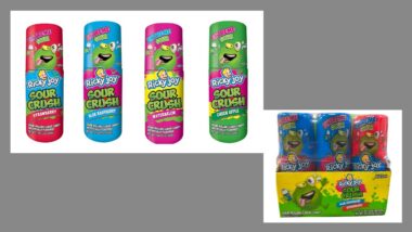 Ricky Joy Sour Crush Rolling Liquid Candy Bottles