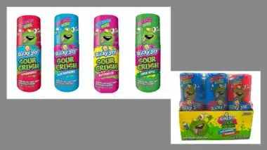 Ricky Joy Sour Crush Rolling Liquid Candy Bottles