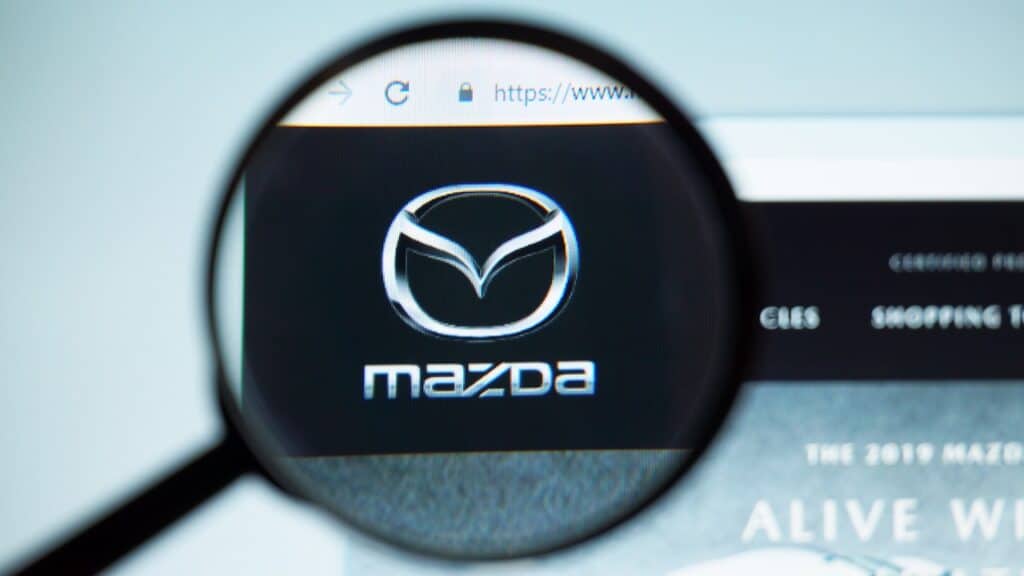 Mazda class action, website cookies