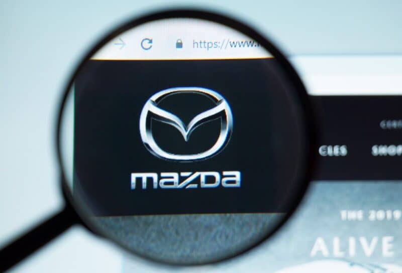 Mazda class action, website cookies