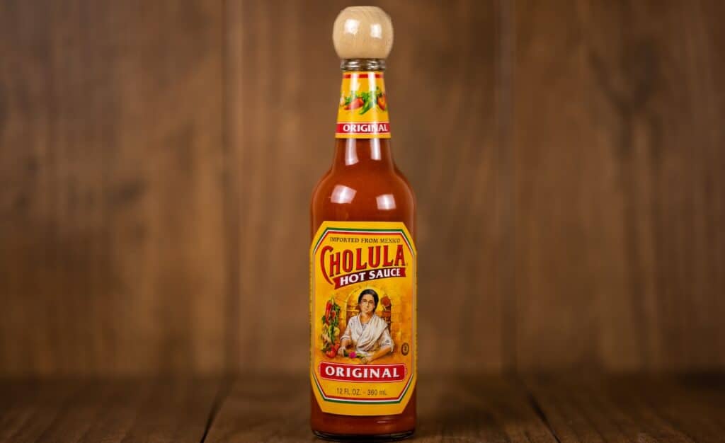 Bottle of Original Cholula Hot Sauce