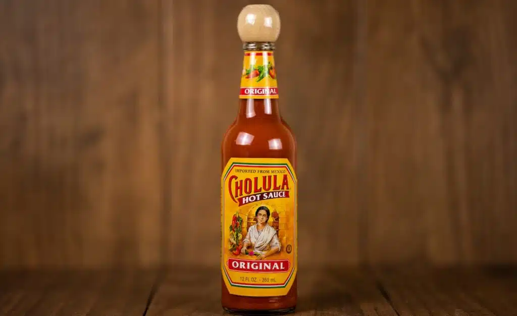 Bottle of Original Cholula Hot Sauce