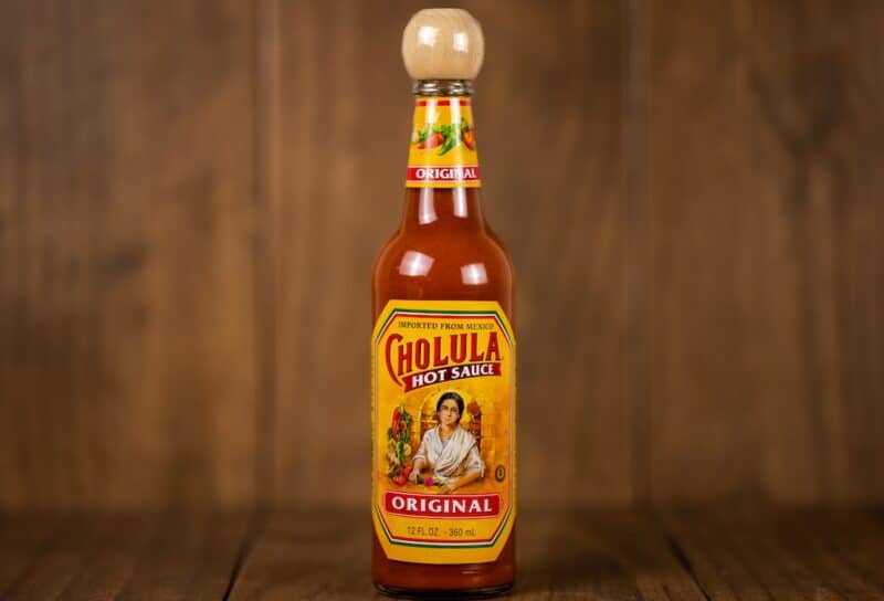 Bottle of Original Cholula Hot Sauce