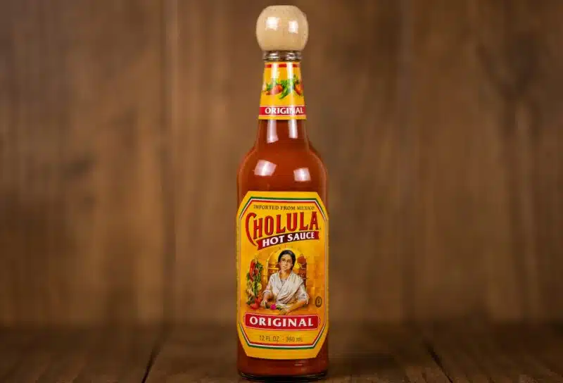 Bottle of Original Cholula Hot Sauce