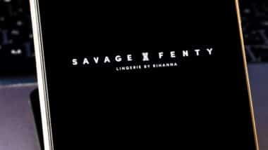 Editorial photo on Savage X Fenty theme. Illustrative photo for news about Savage X Fenty - a lingerie line by Rihanna