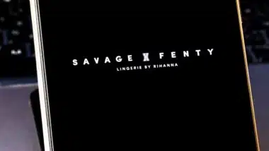 Editorial photo on Savage X Fenty theme. Illustrative photo for news about Savage X Fenty - a lingerie line by Rihanna