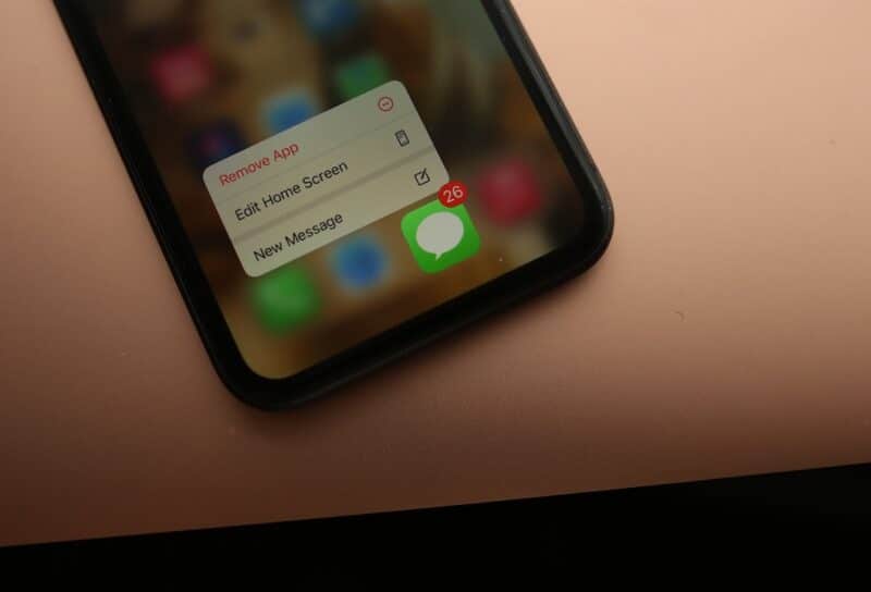 Many text messages