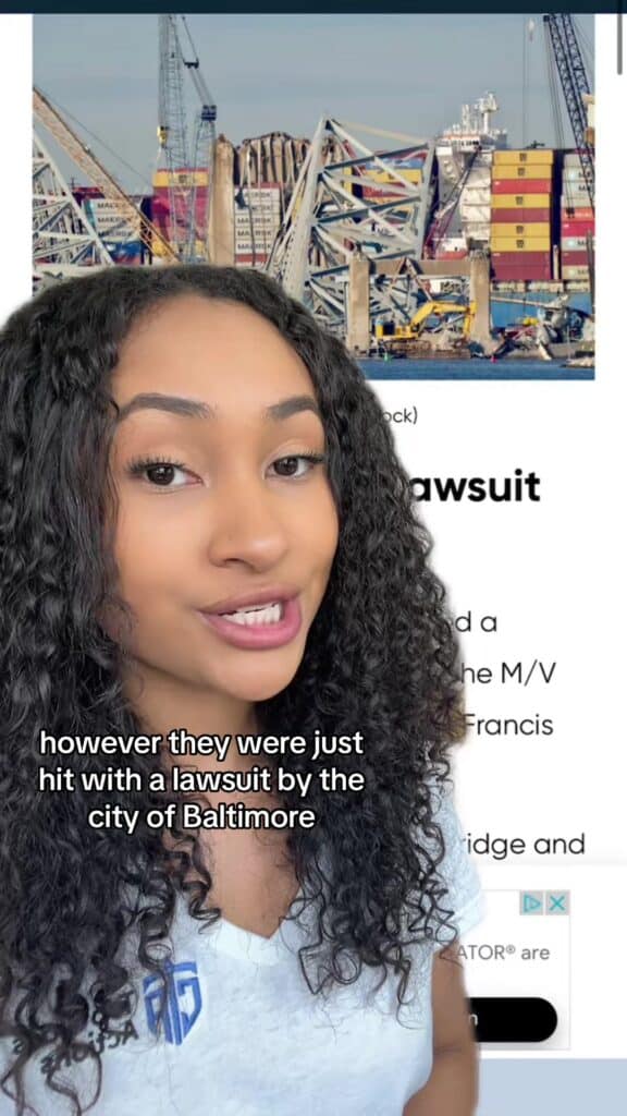 #stitch with @Fortune Magazine Were you affected by the collapse of Baltimore’s bridge? #classaction #baltimore #baltimorebridge #baltimorebridgecollapse #consumer #lawsuit #legalupdates