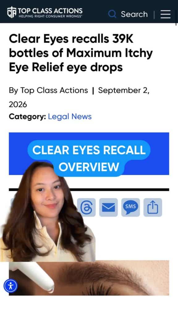 DM us ‘YES’ below to receive full lawsuit information and check your eligibility! Check your medicine cabinet right now! Prestige
