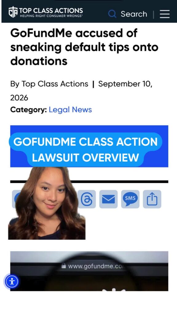 DM us ‘YES’ below to get full details sent straight to your inbox! GOFUNDME EXPOSED: Sneaking Default Tips on Donations?