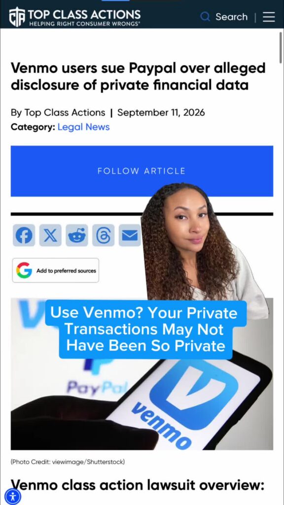 Visit the link in our bio for the full article, and give us a follow us for updates! #Venmo #Paypal