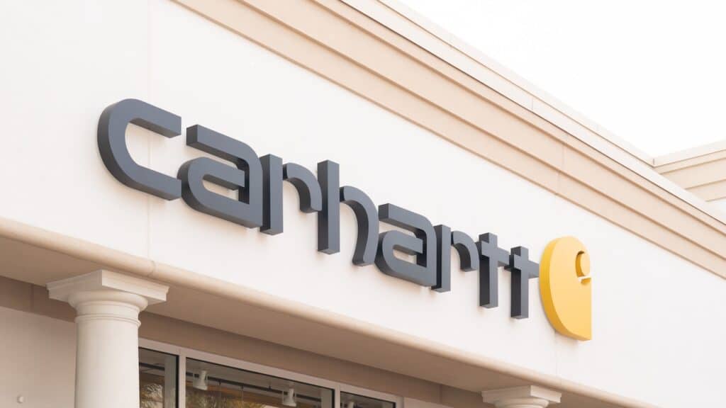 Carhartt store sign