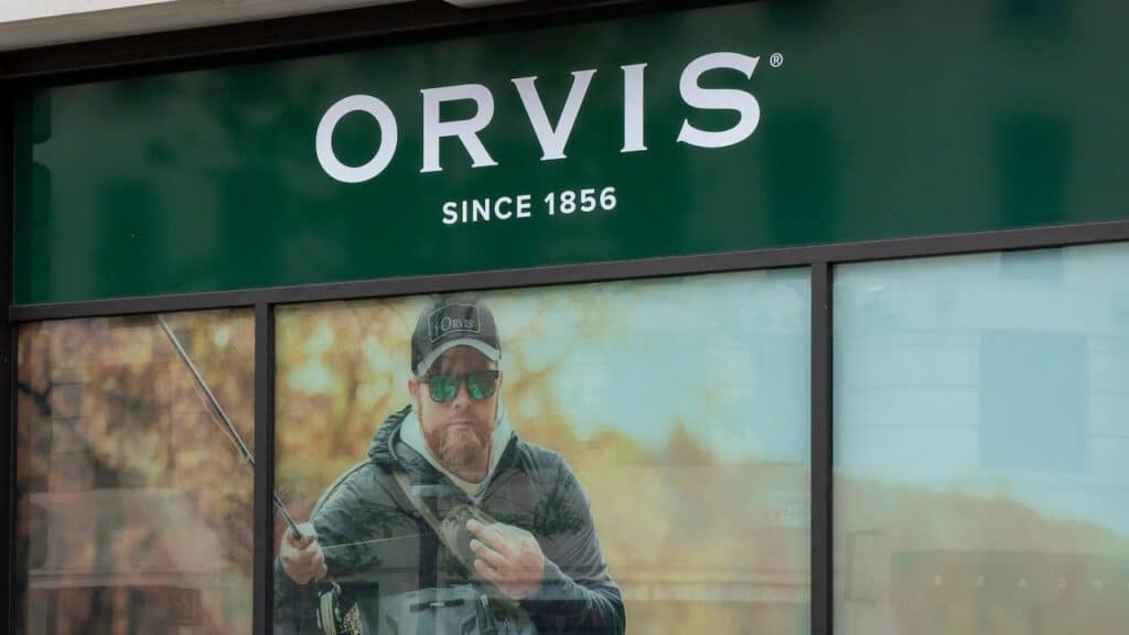 Orvis store front