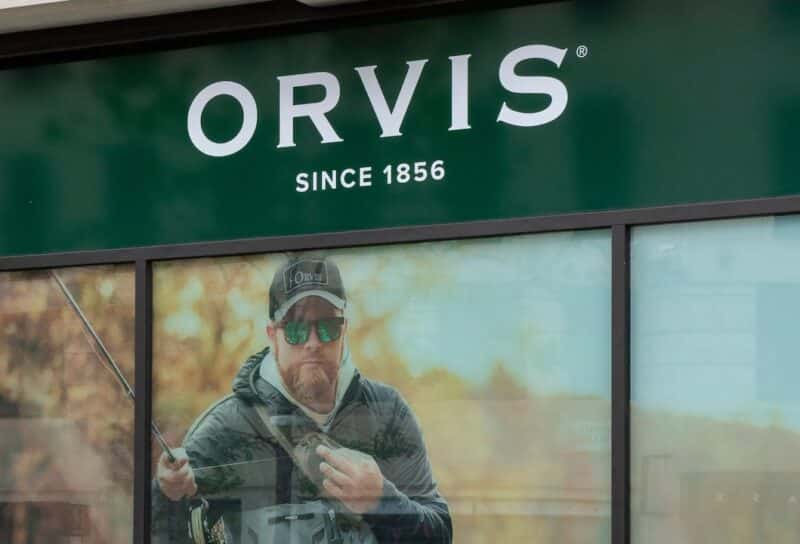 Orvis store front