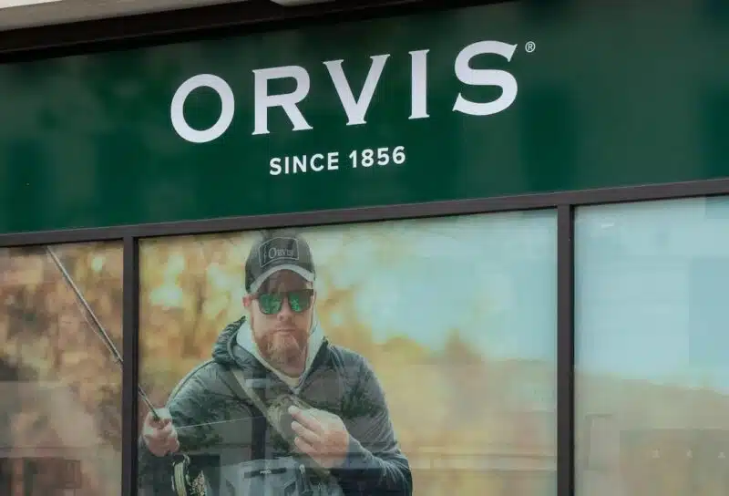 Orvis store front