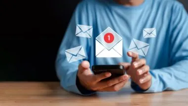 email icon, email marketing concept