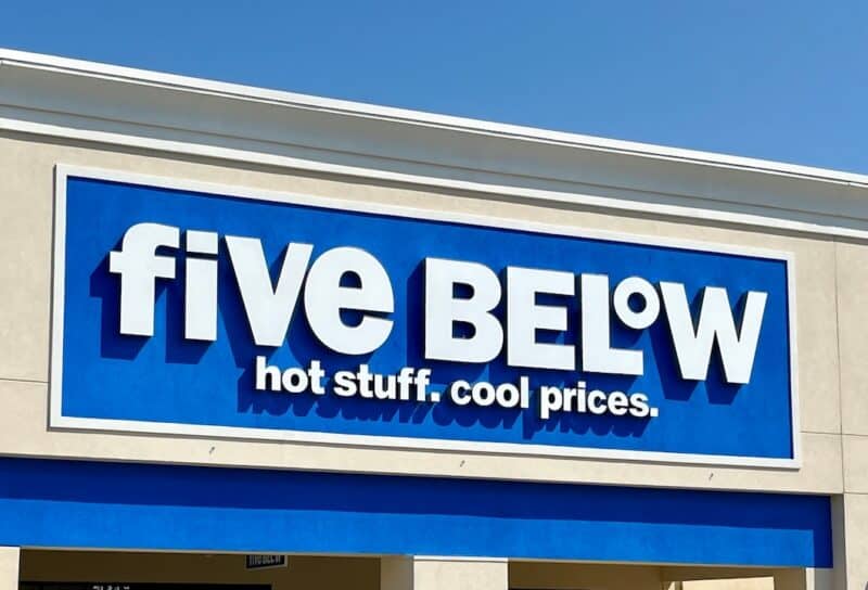 A Five Below Store