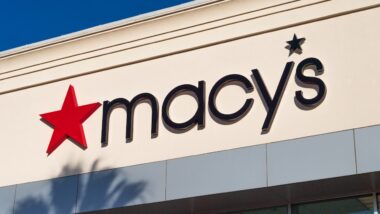 MACY’S store sign