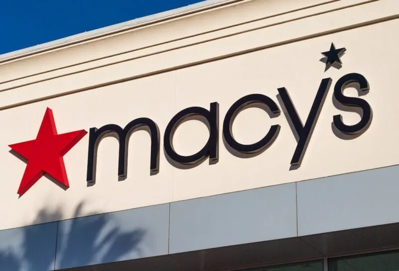 MACY’S store sign