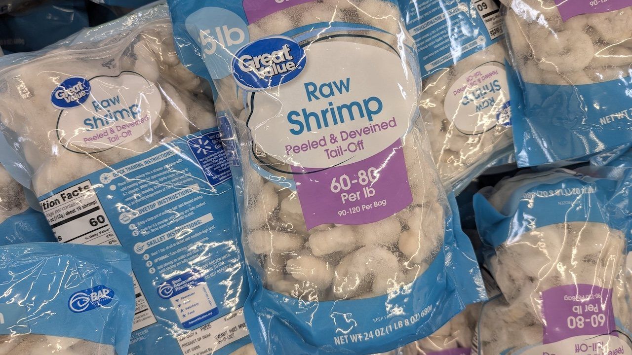 Class action lawsuit claims Walmart sells underweight Great Value shrimp with ice glaze action settlement